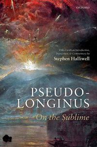 Cover image for Pseudo-Longinus: On the Sublime