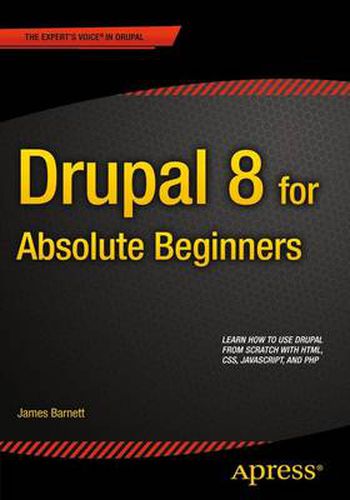 Cover image for Drupal 8 for Absolute Beginners