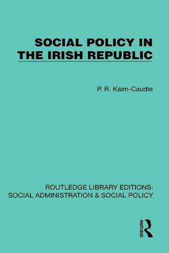 Cover image for Social Policy in the Irish Republic