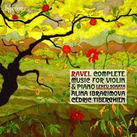Cover image for Ravel Complete Music For Violin And Piano