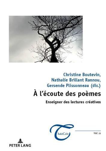 Cover image for A l'Ecoute Des Poemes: Enseigner Des Lectures Creatives