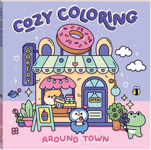 Cover image for Art Maker Cozy Coloring Around Town