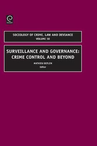 Cover image for Surveillance and Governance