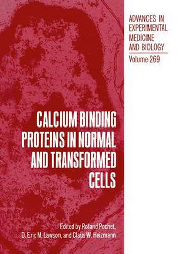 Cover image for Calcium Binding Proteins in Normal and Transformed Cells