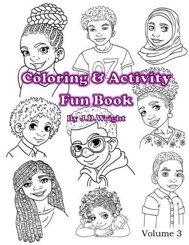 Cover image for Coloring and Activity Fun Book: Volume 3
