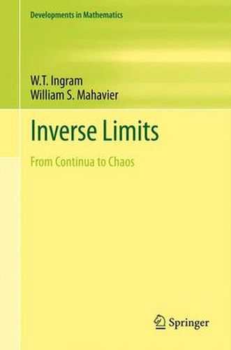 Cover image for Inverse Limits: From Continua to Chaos