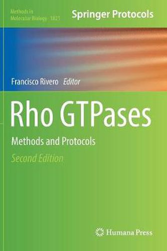 Cover image for Rho GTPases: Methods and Protocols