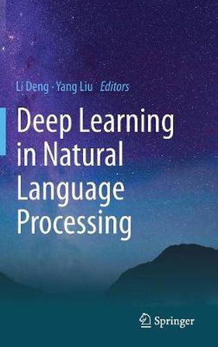 Cover image for Deep Learning in Natural Language Processing