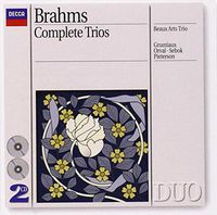 Cover image for Brahms Complete Trios