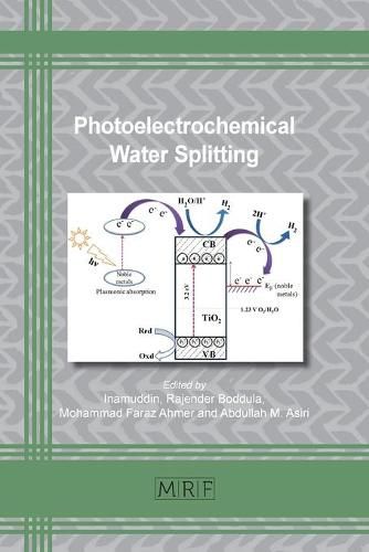 Cover image for Photoelectrochemical Water Splitting: Materials and Applications