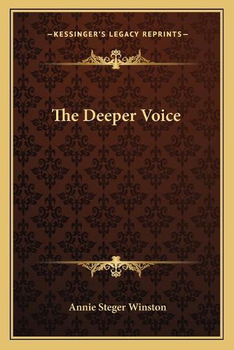 Cover image for The Deeper Voice