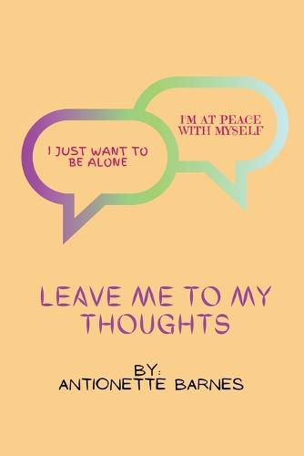 Cover image for Leave me to my thoughts