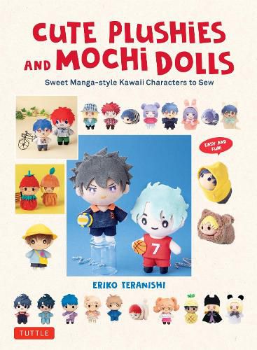 Cover image for Cute Plushies and Mochi Dolls