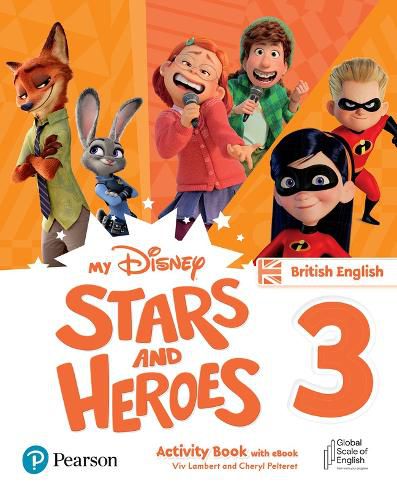 Cover image for My Disney Stars and Heroes British Edition Level 3 Activity Book with eBook