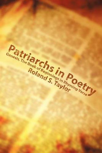 Cover image for Patriarchs in Poetry