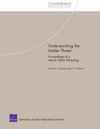 Cover image for Understanding the Insider Threat: Proceedings of a March 2004 Workshop