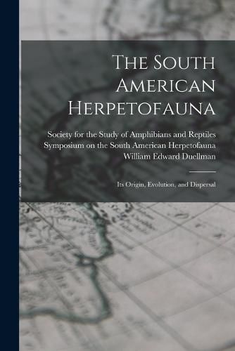 Cover image for The South American Herpetofauna