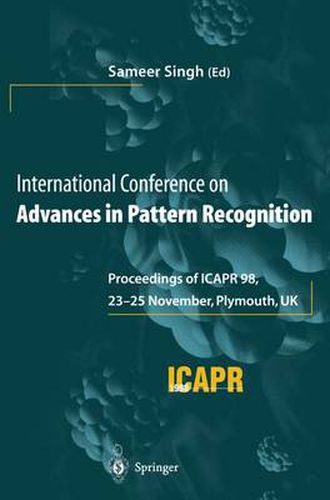 Cover image for International Conference on Advances in Pattern Recognition: Proceedings of ICAPR '98, 23-25 November 1998, Plymouth, UK