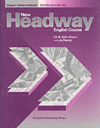 Cover image for New Headway: Upper-Intermediate: Workbook (with Key)