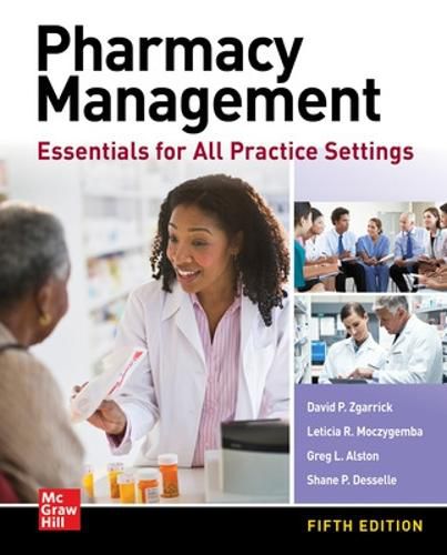 Cover image for Pharmacy Management: Essentials for All Practice Settings, Fifth Edition