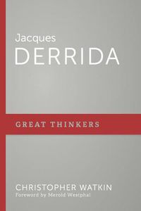 Cover image for Jacques Derrida