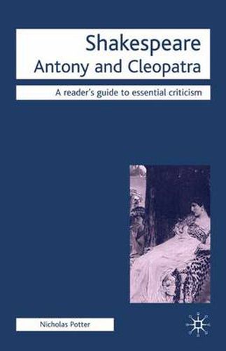 Cover image for Antony and Cleopatra