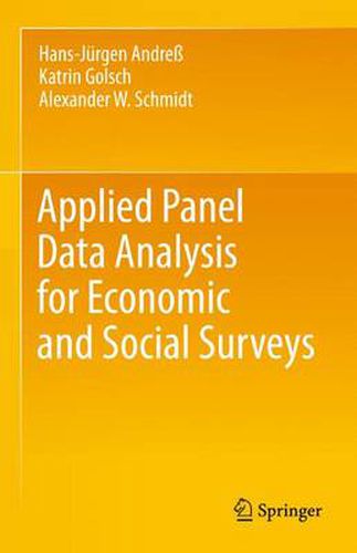 Cover image for Applied Panel Data Analysis for Economic and Social Surveys