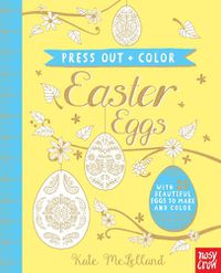 Cover image for Press Out and Color: Easter Eggs
