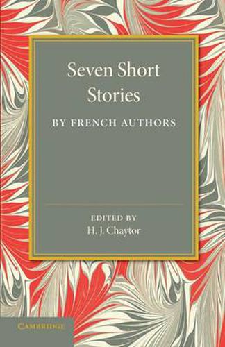 Cover image for Seven Short Stories by French Authors