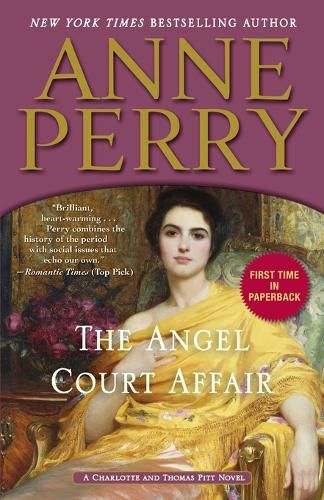 Cover image for The Angel Court Affair: A Charlotte and Thomas Pitt Novel