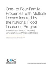 Cover image for One- To Four-Family Properties with Multiple Losses Insured by the National Flood Insurance Program