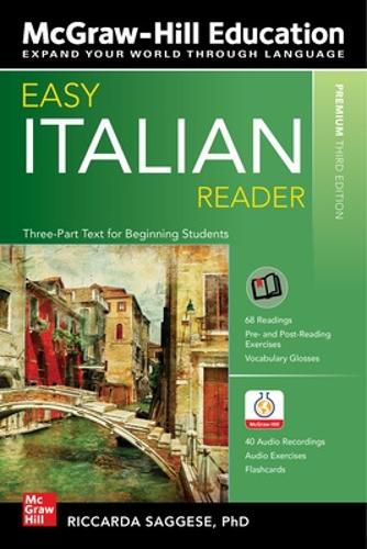 Cover image for Easy Italian Reader, Premium Third Edition