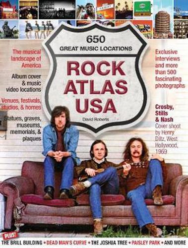 Cover image for Rock Atlas USA: The musical landscape of America