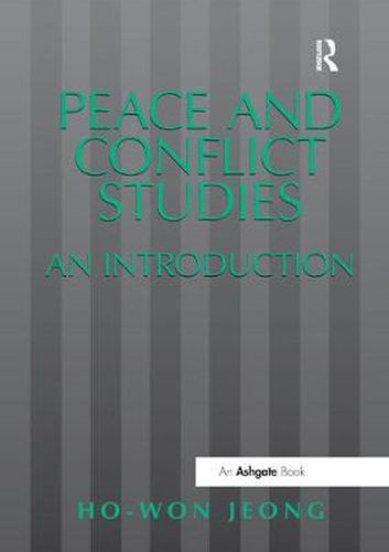 Cover image for Peace and Conflict Studies: An introduction