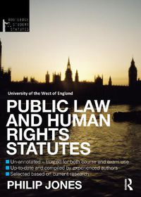 Cover image for Public Law and Human Rights Statutes