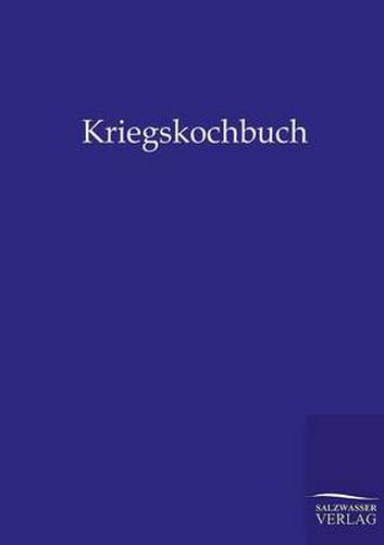Cover image for Kriegskochbuch