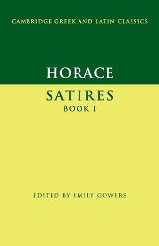 Cover image for Horace: Satires Book I