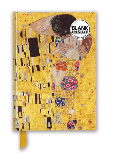 Cover image for Gustav Klimt The Kiss Foiled Blank Journal