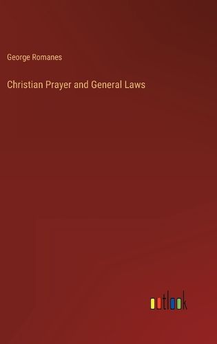 Cover image for Christian Prayer and General Laws