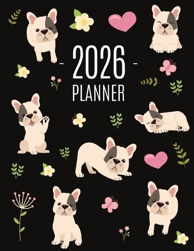 Cover image for French Bulldog Planner 2026