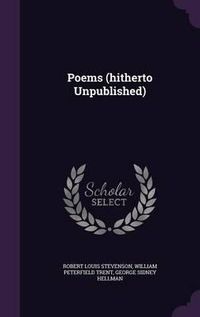 Cover image for Poems (Hitherto Unpublished)