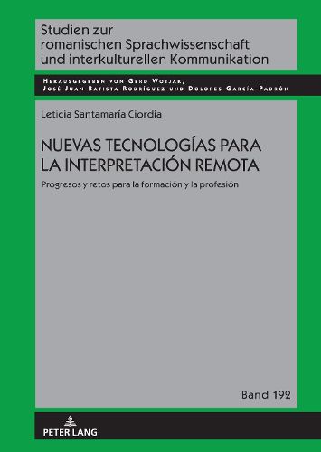 Cover image for Nuevas Tecnologias Para La Interpretacion Remota.
