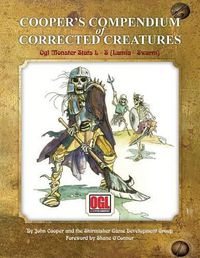 Cover image for Cooper's Compendium of Corrected Creatures: OGL Monster Stats L - S (Lamia - Swarm)