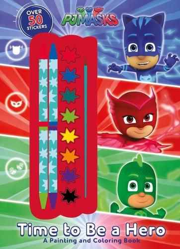 Cover image for Pj Masks: Time to Be a Hero