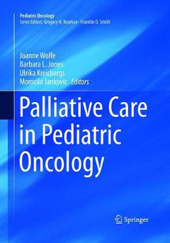 Cover image for Palliative Care in Pediatric Oncology