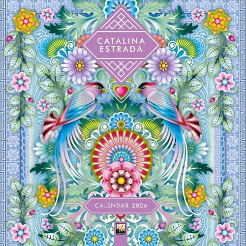 Cover image for Catalina Estrada Wall Calendar 2026 (Art Calendar)