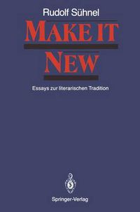 Cover image for Make it New