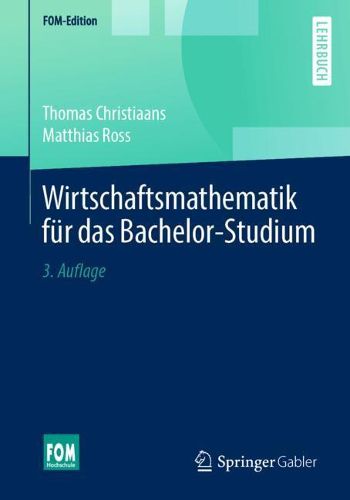 Cover image for Wirtschaftsmathematik Fur Das Bachelor-Studium