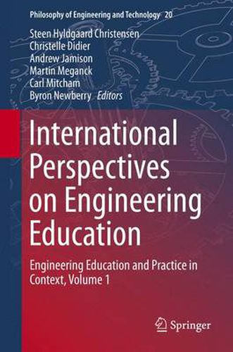 Cover image for International Perspectives on Engineering Education: Engineering Education and Practice in Context, Volume 1