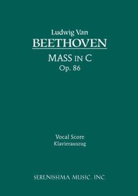 Cover image for Mass in C, Op.86: Vocal score